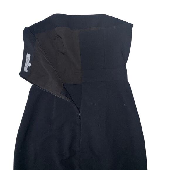 Alexis Peyton Black Sheath Strapless Dress Size Small - Picture 7 of 14